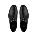 Mark - Men's Black Milled Leather Derby