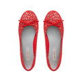 Serelina - Red Fuchsia Leather Pump