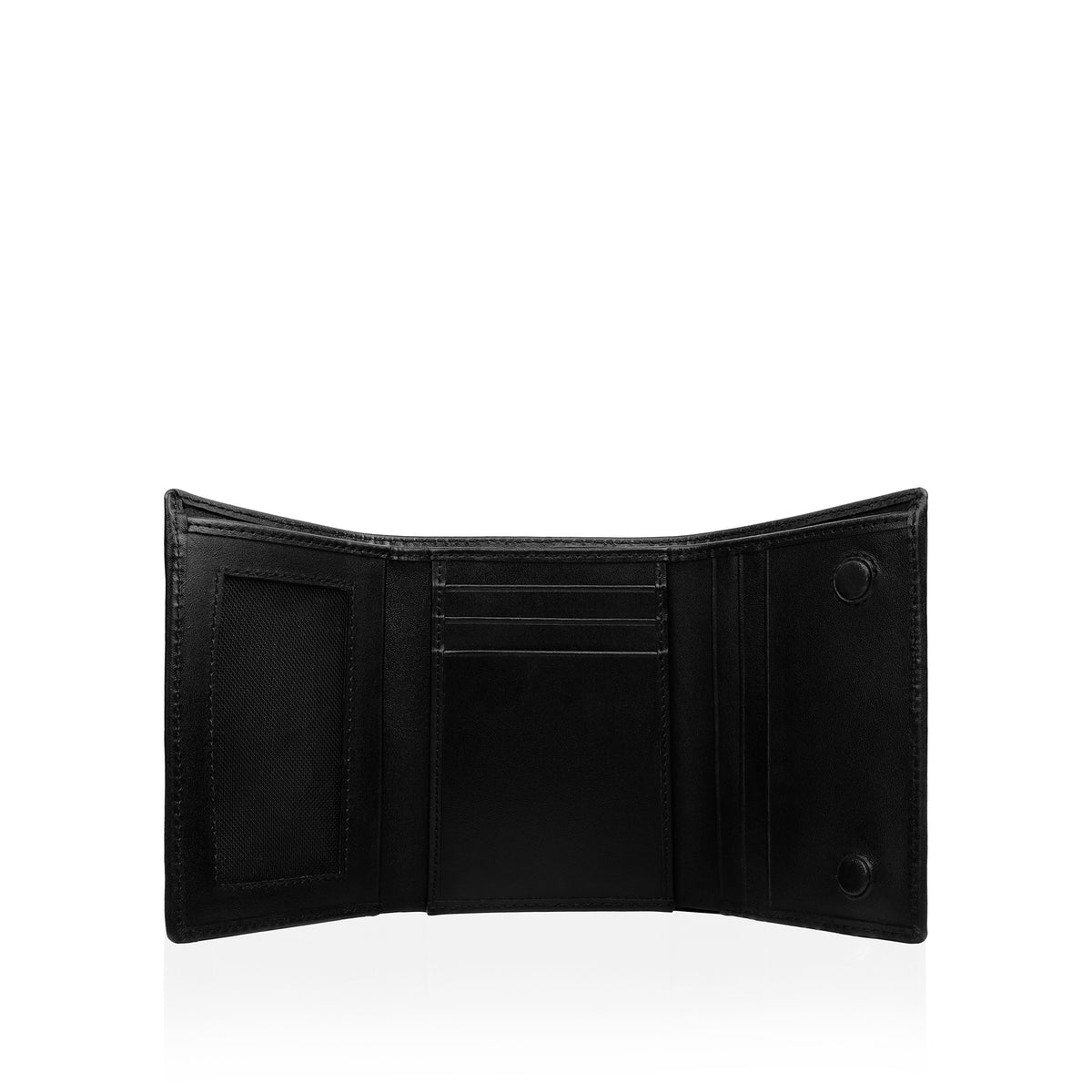 Derek -  Black Calf Leather Wallet