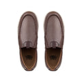Jude - Men's Light Brown Milled Leather Sneaker