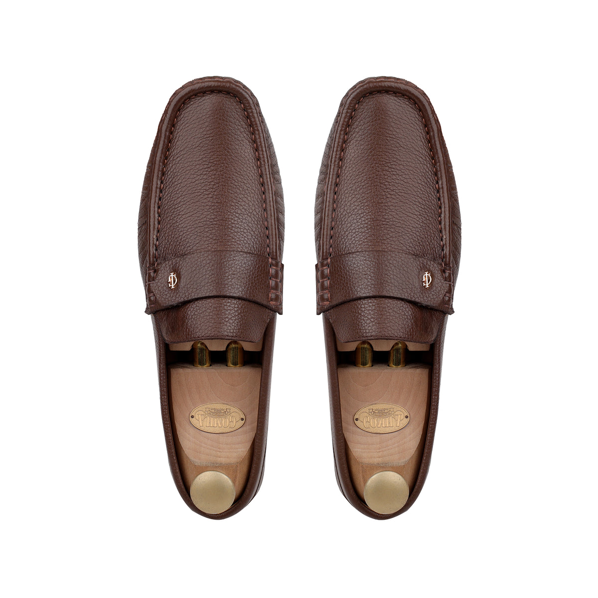 Baker - Men's Light Brown Milled Leather Driver
