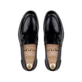 Collin - Men's Black Box Leather Loafer