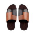 Borela - Men's Tan Calf Leather Slipper