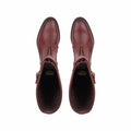 Boston - Men's Oxblood Pull Up Leather Riding Boot