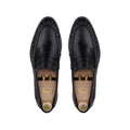 Alexis - Men's Black Sheep Skin Leather Loafer