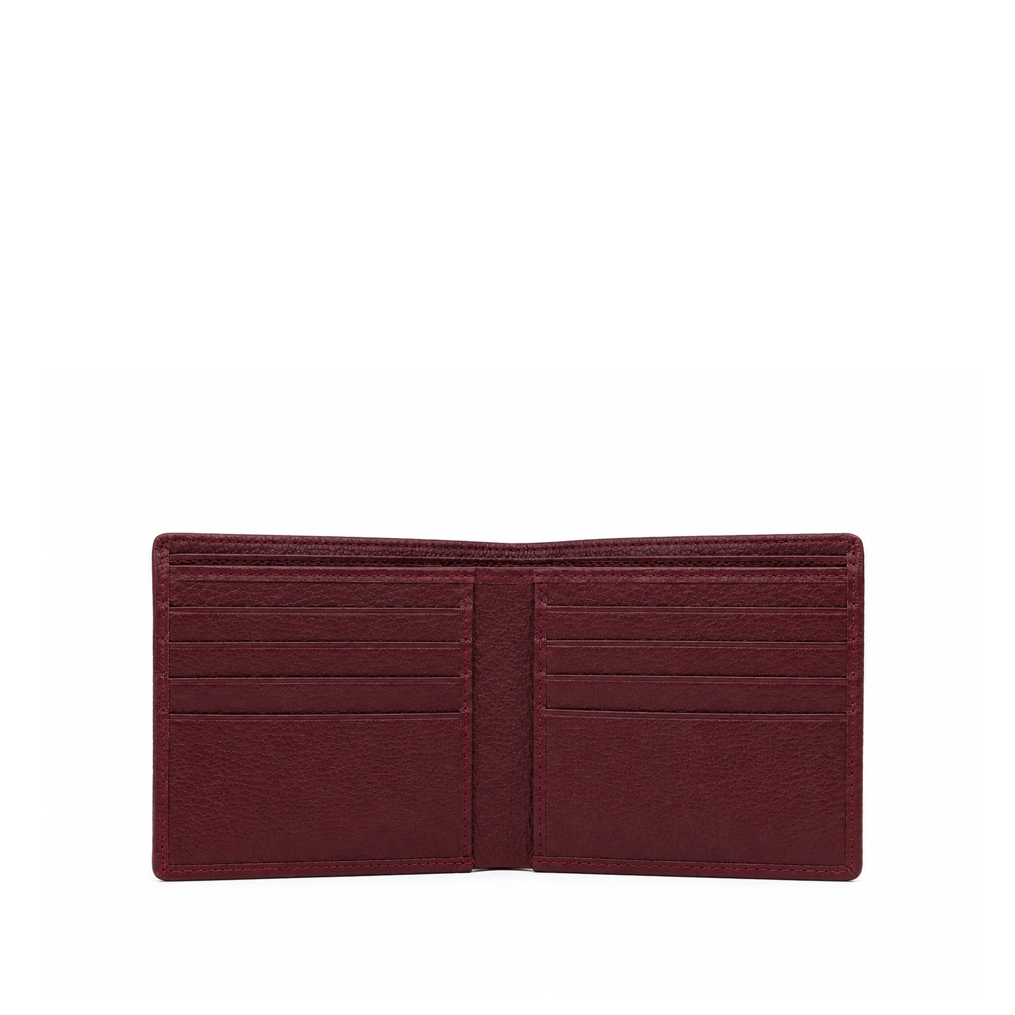 Felix - Oxblood Pebble Grain Leather Wallet