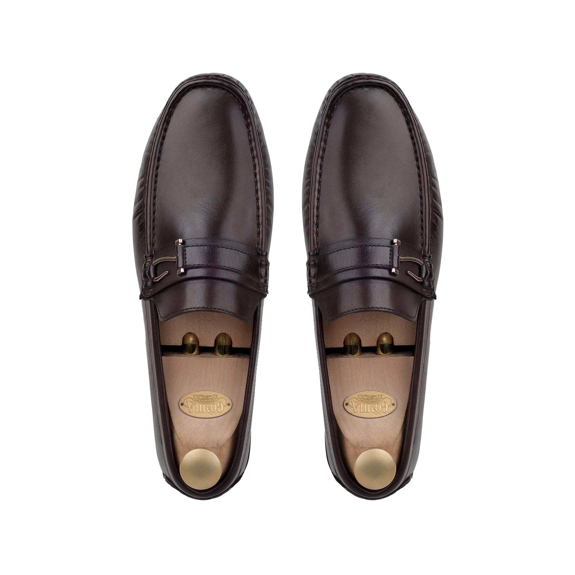 Irvin - Men's Light Brown Calf Leather Driver