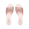 Ashley  - Women's Blush Pink Hand Set Crystals 50mm Heels
