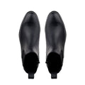 Kian -  Children's Black Pullup Leather Chelsea