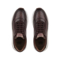Paolo - Men's Brown Patina Sheep Skin Sneaker