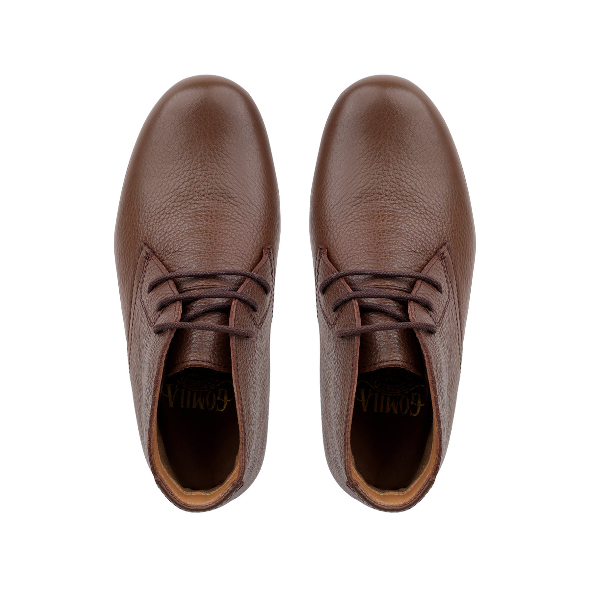 Jake -  Children’s Light Brown Milled Leather Boot
