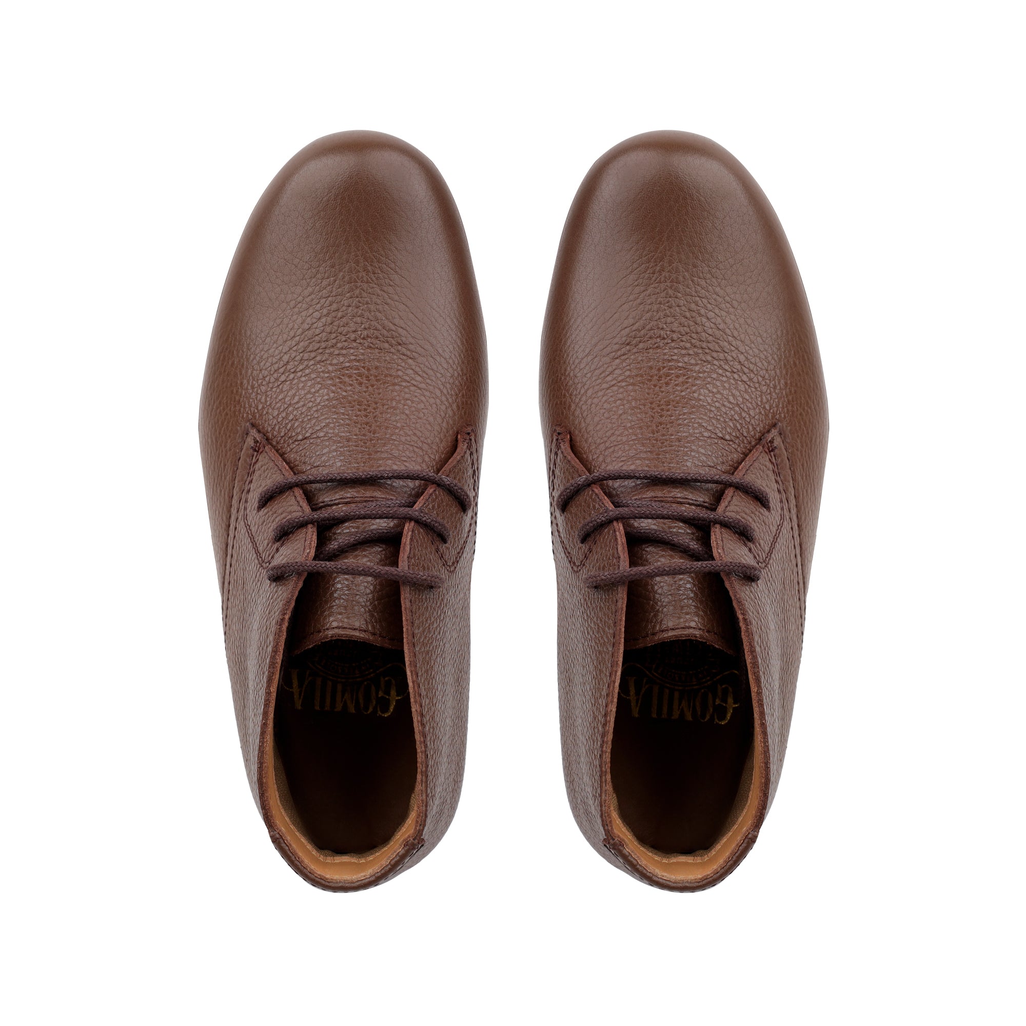 Jake -  Children’s Light Brown Milled Leather Boot