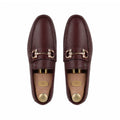 Tex - Men's Oxblood Milled Leather Driver Shoe