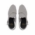 Mariano - Men's Steel Grey Suede Sandal