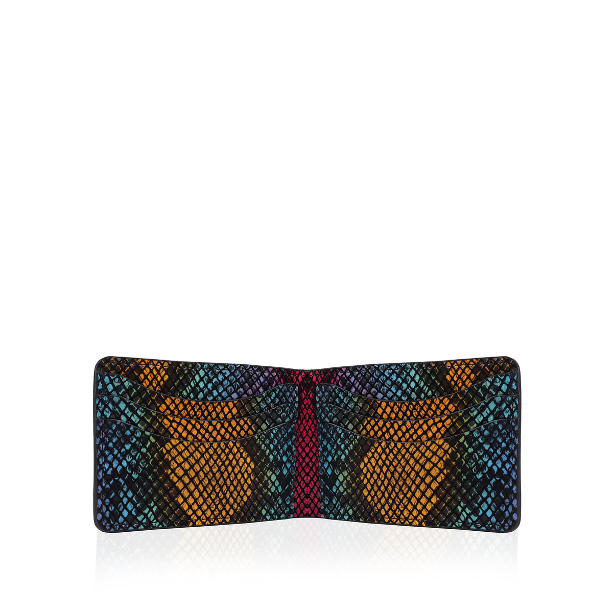 Reed - Snake Print Multicolor Wallet