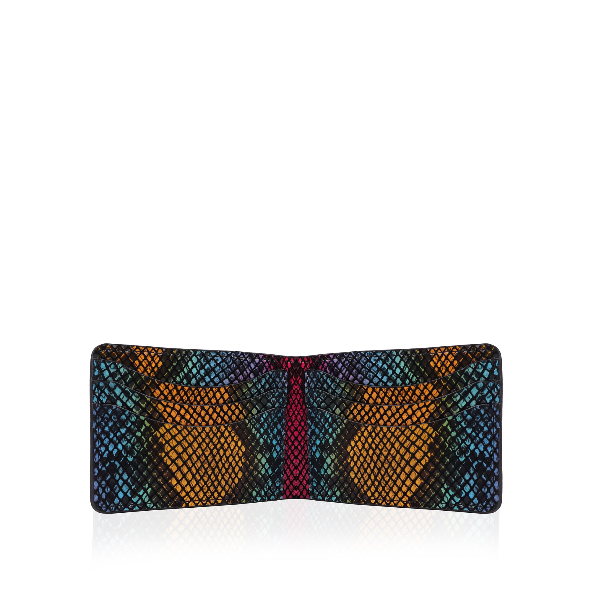 Reed - Snake Print Multicolor Wallet
