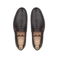 Emory - Men's Dark Brown Milled Leather Casual