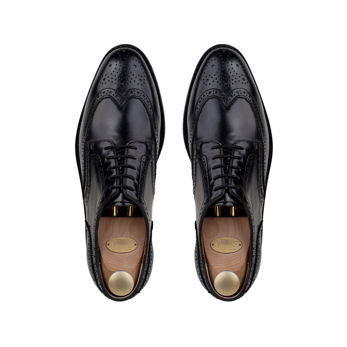 Arthur - Men's Black Calf Leather Derby