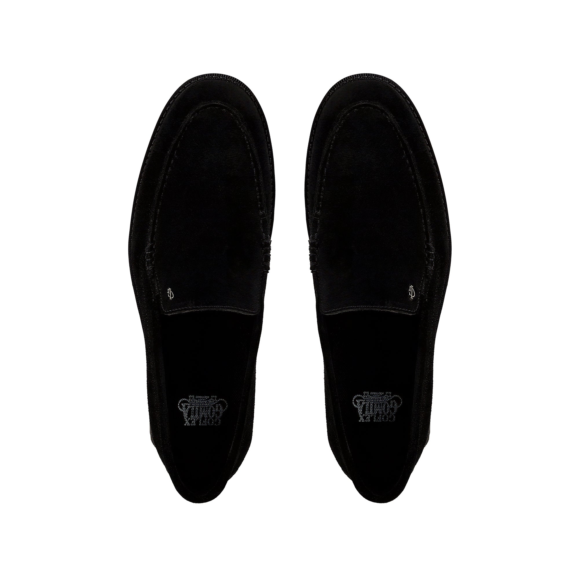 Lane - Men's Black Suede Sneaker