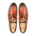 Wilmer - Men's Burnished Tan Calf Leather Loafer
