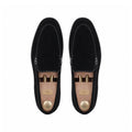 Crest - Men's Black Suede Loafer