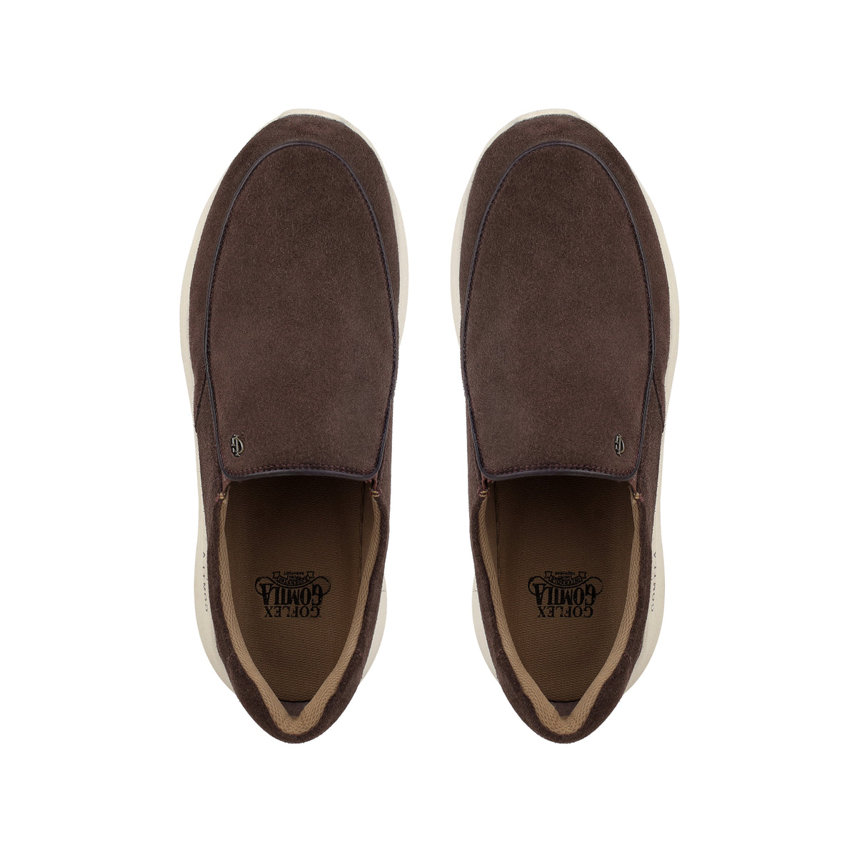 Bonucci - Men's Chocolate Brown Suede Leather Sneaker