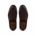 Amador - Men's Chocolate Brown Suede and Milled Leasther Sneaker
