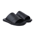 Borela - Men's Black Calf Leather Slipper
