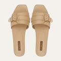 Rosa - Women's Beige Slipper
