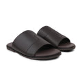 Borela - Men's Dark Brown Calf Leather Slipper