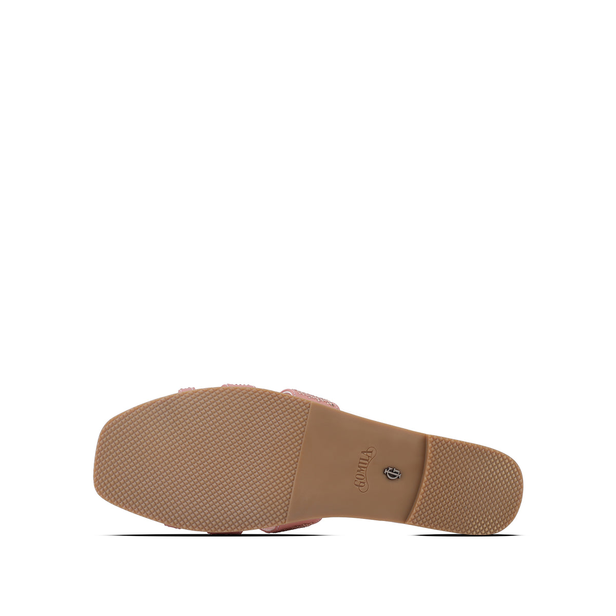 Freya - Women's Pink Hand Set Crystals Slipper