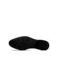 Heath - Men's Black Crocodile Printed Loafer