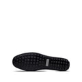 Knox - Men's Black Python Textured Calf Leather Driver Shoe