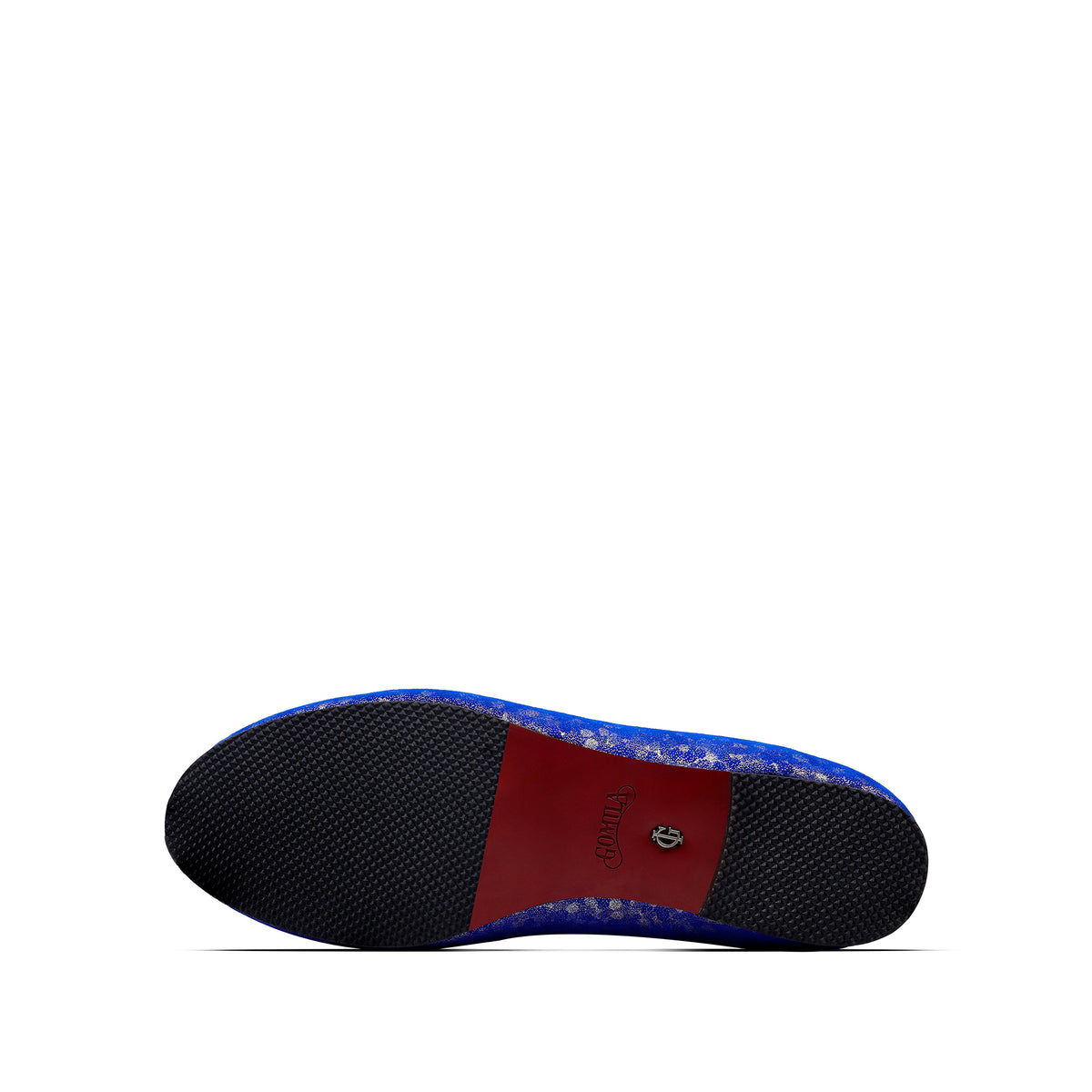 Cora - Ladies Blue Fuchsia Leather Pump