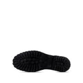 Saul - Men's Black Crocodile Printed Leather Sandal