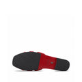 Freya - Women's Oxblood Hand Set Crystals Slipper