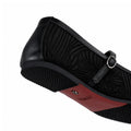 Zoey - Women's Black Embroidery Pump