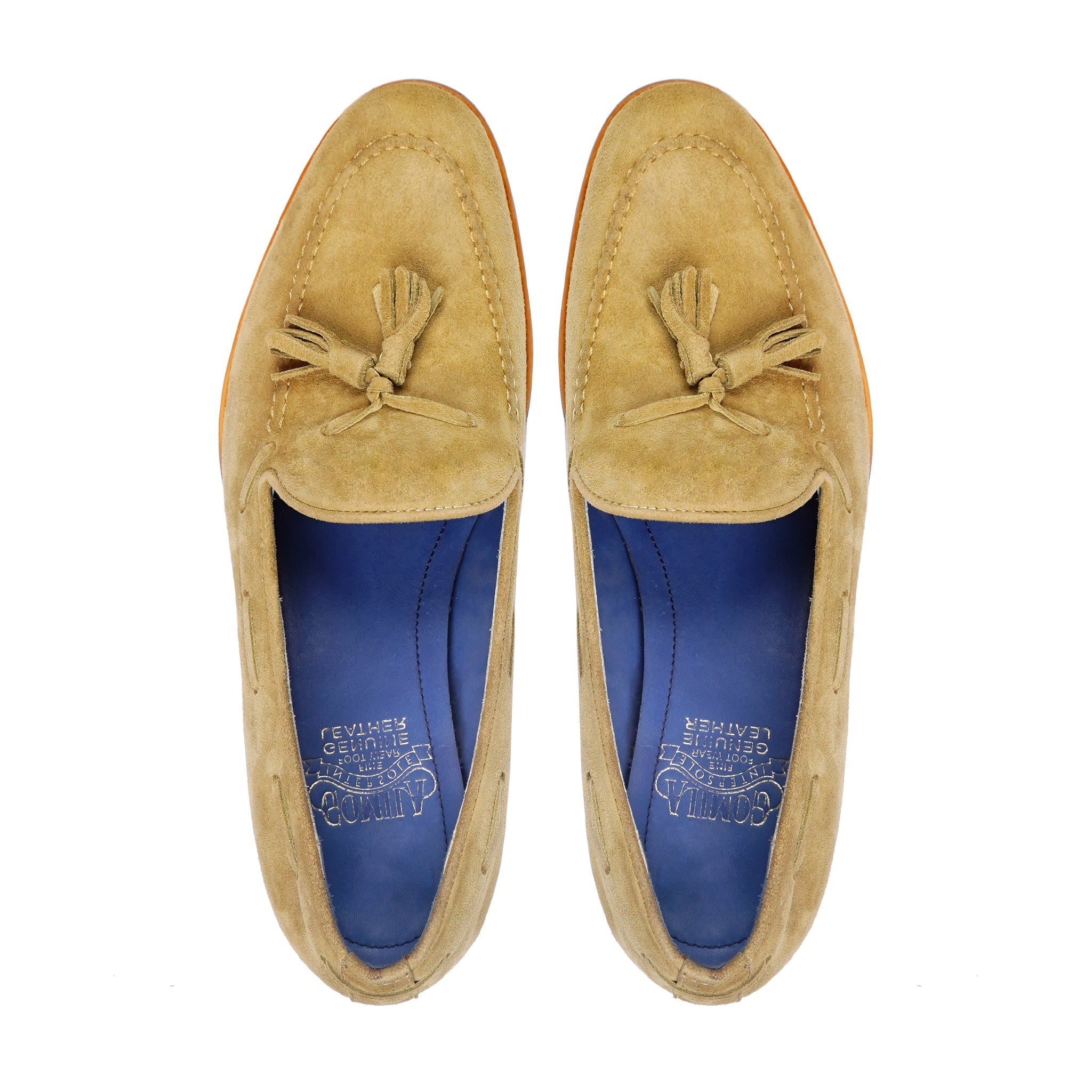 Tuscana - Men's Camel Kid Suede Loafer