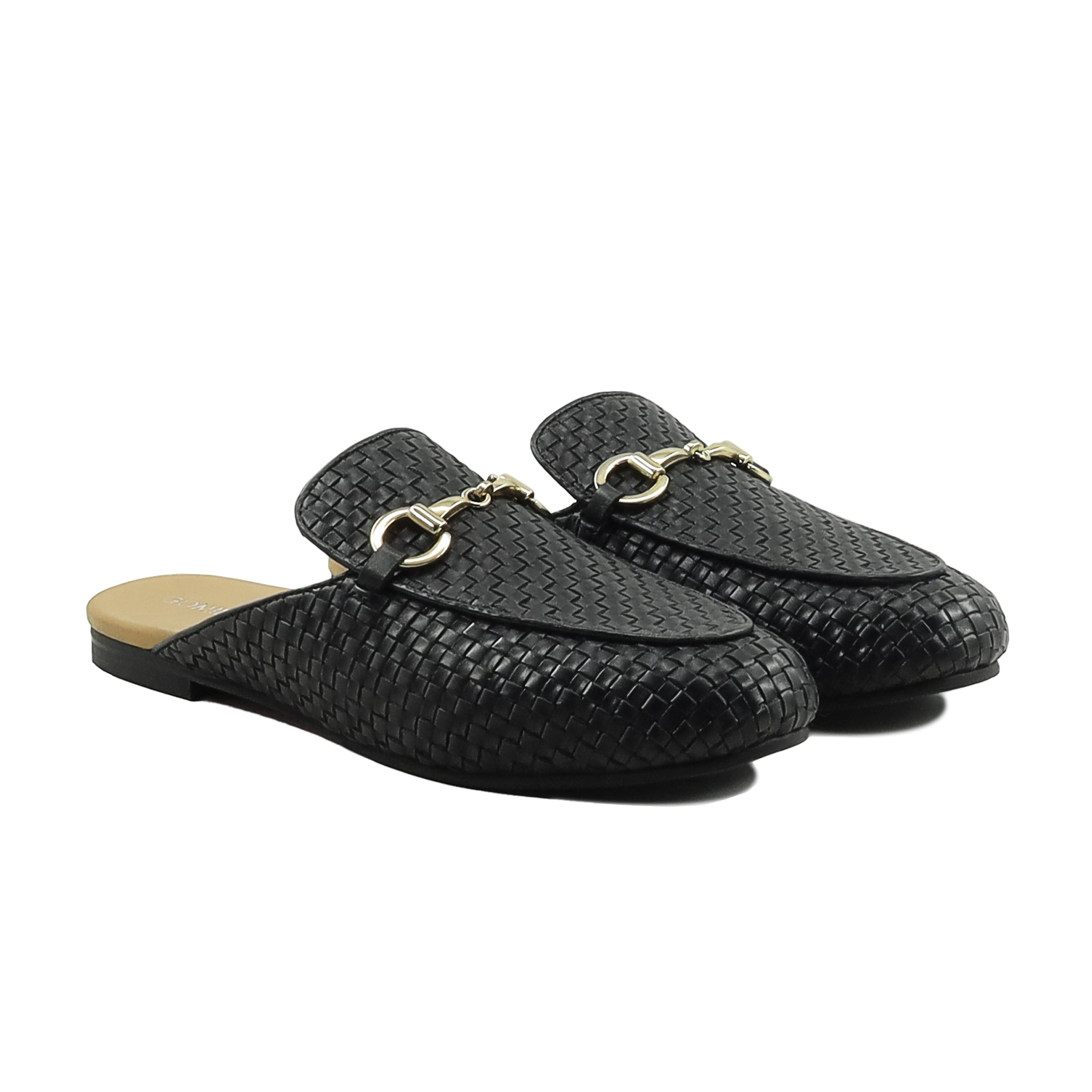 Chloe - Women's Black Slipper