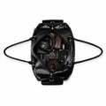 Reece - Men's Black Crocodile Print Duffle Bag