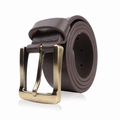Belor - Men's Dark Brown Calf Leather Belt