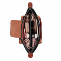Giana - Black Suede Leather Hand Bag