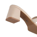 Kayla - Women's Beige 70mm Heels