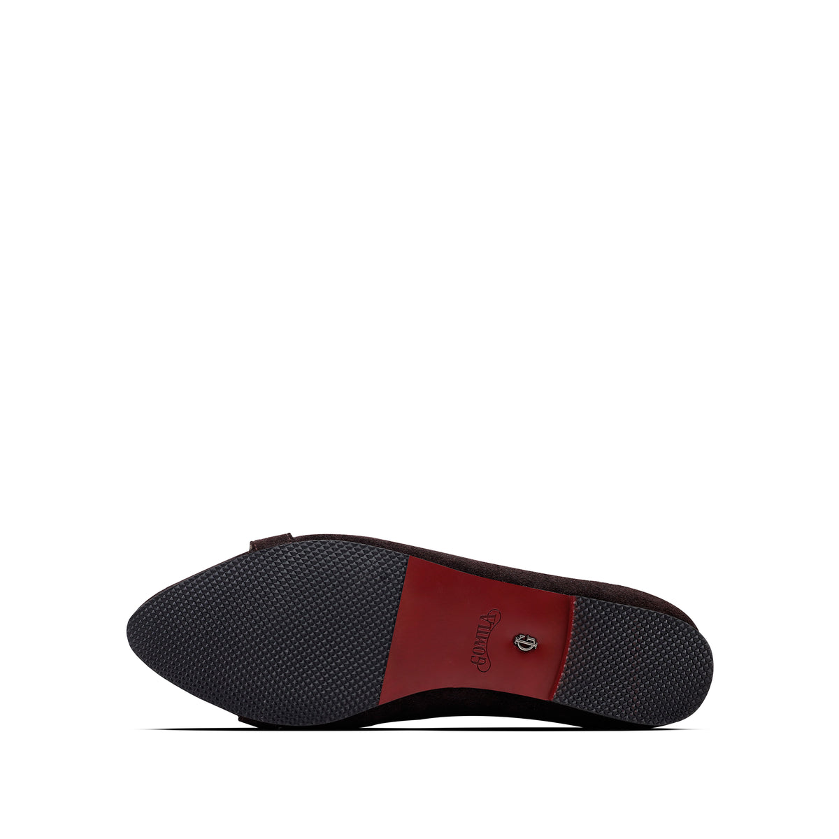Leah - Dark Brown Suede Leather Pump