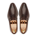 Ted - Men's Dark Brown Calf Leather Loafer