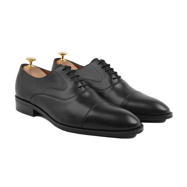 Wickford - Men's Black Calf Leather Oxford Shoe