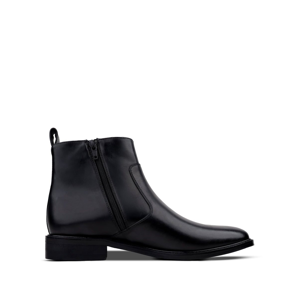 Drake  - Men's Black Calf Leather Chelsea Boot