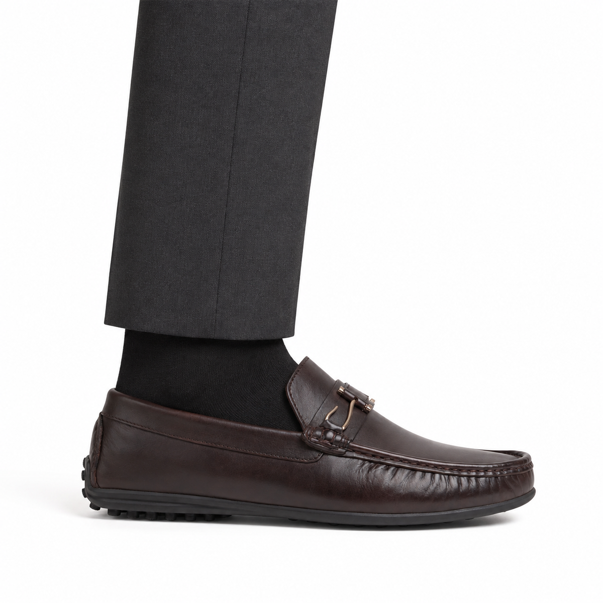 Irvin - Men's Light Brown Calf Leather Driver