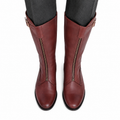 Boston - Men's Oxblood Pull Up Leather Riding Boot