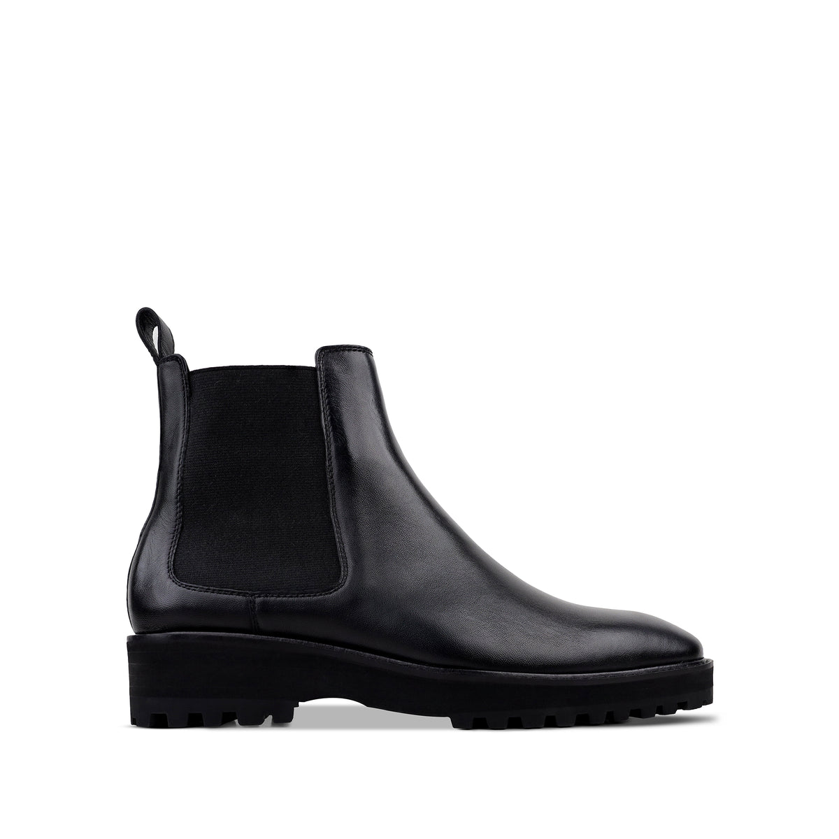 Casey  - Men's Black Calf Leather Chelsea Boot